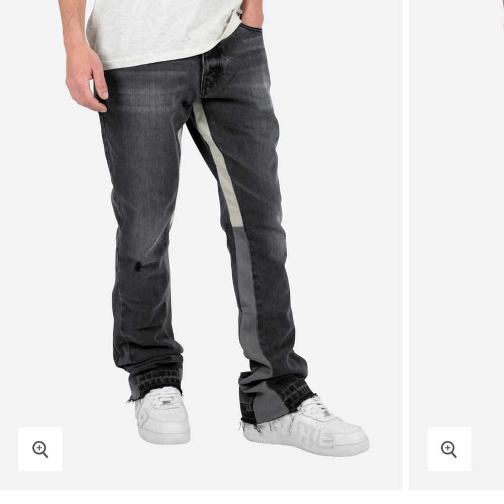 Mnml flare denim